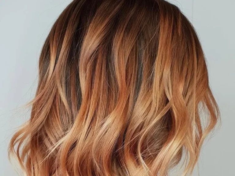 Honey blonde balayage lob haircut and colour by Abi Clark, Horsham, West Sussex